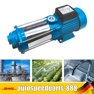 Pompa da giardino uscita 10 bar 1" premium pompa centrifuga acciaio inox 4000 L/H 2200 Watt - Foto 1 di 12