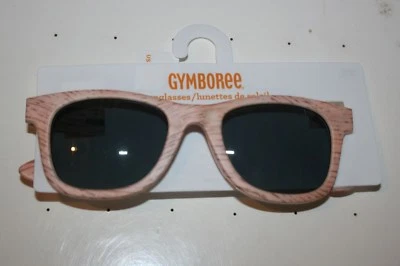 Nuevas gafas de sol Gymboree para niños de 4 años en adelante madera grano marrón plástico clásicas  Foto 1 de 2