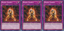 3x Yugioh YSYR-EN046 Rising Energy Common Card