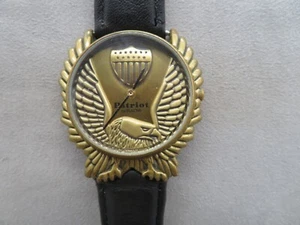 Bulova Patriot Watch w/Eagle NON WORKING FOR PARTS/REPAIR - Picture 1 of 12