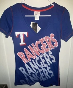 Brandneu Texas Rangers Trikot Mädchen Größe Small Pull Up - Bild 1 von 6