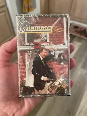 Michigan The Dream Team WJR Sports cassette 1989 STILL SEALED - Image 1 of 4