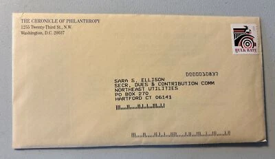 PNC Comm Cover, (10¢) NDN Automobile (WAG) Untagged, #S111, Scott #2905, Fine - Image 1 of 2