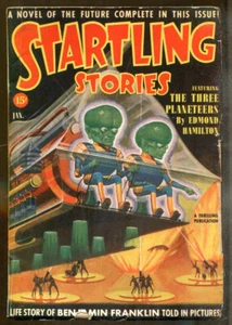 Startling Stories-January, 1940-Edmond Hamilton Novel - Picture 1 of 3