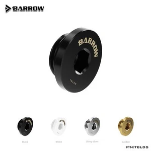 Barrow G1/4" Ultra Thin Inner Hexagon Water Stop Plug Fitting for 6MM Hex Wrench - Picture 1 of 10