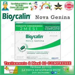 Nuovo Bioscalin Novagenina Trattamento 2 Mesi 60 Compresse Anticaduta - Foto 1 di 1