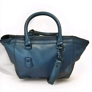 Oroton Navy Crossbody Bag - Picture 1 of 7