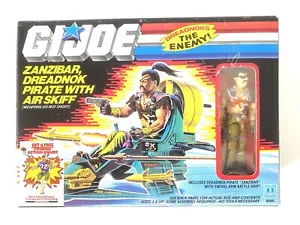 GI JOE Action Force ☆ DREADNOK ZANZIBAR AIR SKIFF SEALED ☆ Vintage Figure Hasbro - Picture 1 of 9