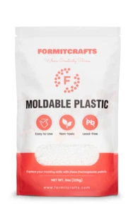 Pellets de cuentas moldeables polimorfos termoplásticos para artesanía y cosplay 8 oz - Imagen 1 de 3
