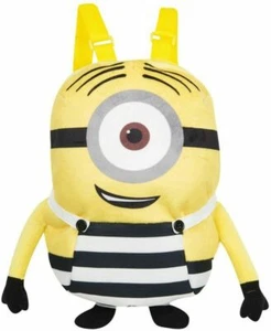 Brandneu mit Etikett niedlicher Plüsch DESPICABLE ME 3 PLÜSCHRUCKSACK STUART - Bild 1 von 3