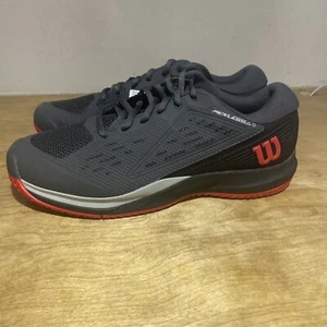 Size 10 D - Wilson’s Mens Rush Pro Ace Pickler Ebony/Red - Picture 1 of 8