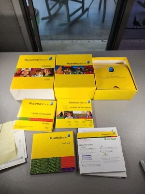 Rosetta Stone Italiano Nivel 3 Completo en Embalaje Minorista con Llave - Sin Auriculares Foto 1 de 4