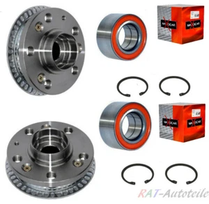 2 x Juego de cojinetes de rueda + 2 x cubo de rueda l + R delantero VW Corrado Golf 3 GTI Passat 35i 16V VR6 - Imagen 1 de 2