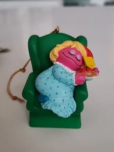 1993 Jim Henson Productions Grolier Christmas Ornament Prairie Dawn  - Bild 1 von 5