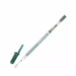 38925 Sakura Gelly Roll Dark Metallic Gel Pen, Medium, Hunter Green, Pack of 1 - Picture 1 of 2