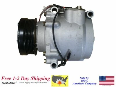 New A/C AC Compressor For 1999-2002 SAAB 9-3 (2.0L, 2.3L) Foto 1 de 4