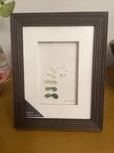 “Nurture” by Sharon Nowlan Framed Pebble Wall or Table Art 8x10 Nature - Picture 1 of 3