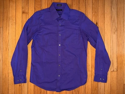 Structure Men's Purple Dress Shirt Button Down size Medium 15-15.5, 34/45 EUC - Image 1 of 4