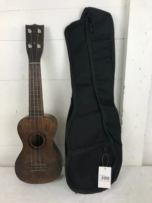 Antique Soprano Ukulele w/ New Grover Tuners & New Gig Bag - Image 1 of 4