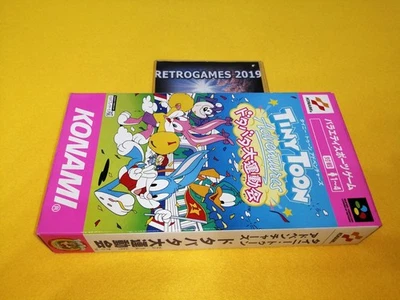 Tiny Toons Adventures   Wacky Sports  NINTENDO  SUPER FAMICOM REG CARD - Image 1 of 4