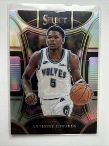 2023-24 Panini Select Mezzanine Silver Prizm ANTHONY EDWARDS No.364 - Picture 1 of 2