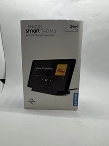 Lenovo Smart Tab M8 2 In 1 Tablet Google Assistant Dolby-LTE-32GB Grey 6048208 - Picture 1 of 24