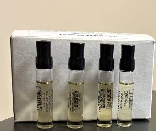 Lote de 4 Dabbers Giorgio Armani Prive Iris Celadon 2 ml EDP Muestra NUEVO Foto 1 de 1
