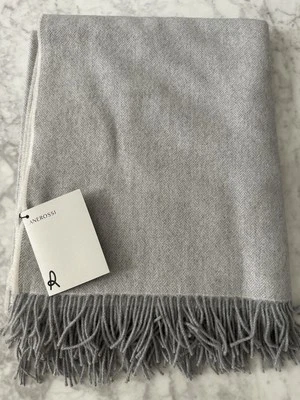 LaneRossi Medea Wool Cashmere Throw 51 x 70". NWT - Image 1 of 4