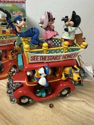 Enesco Disney Next Stop Toontown Tour Hooray per musica animata Hollywood *LEGGI* - Immagine 1 di 4