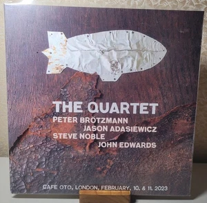 Brotzmann,Peter / Edwards,John / Noble,Steve - The Quartet (NEW)w/mnr slv dmg - Picture 1 of 4