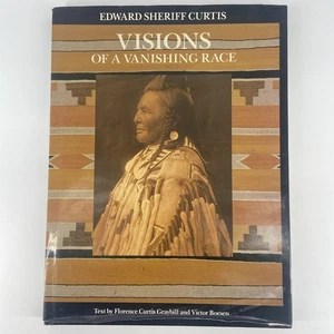 Edward Sheriff Curtis Visions of a Vanishing Race HC DJ Florence Graybill Boesen - Foto 1 di 12