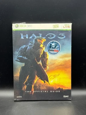Halo 3 Microsoft Xbox 360 Official Guide Paperback W/ Gamestop Sticker Sealed - Image 1 of 4