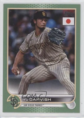 2022 Topps Japan Edition Jade Green /75 Yu Darvish #74 - Image 1 of 2