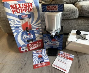 Slush Puppie Machine Frozen Ice Slushie Drink Maker, Blue, 1 Litre In Box - Picture 1 of 10