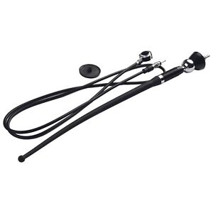 Universal Car Radio Rubber Antenna Aerial with Wing or Roof Mounting Option