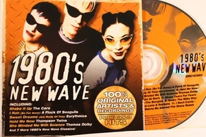1980's NEW WAVE (CD) 12 New Wave Tracks! VG Cond & Ships Free---The Cars + More+ - Picture 1 of 4