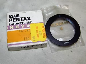 Vintage PENTAX L Adaptor A #790 Camera Photography In Box IOB J268 - Picture 1 of 4