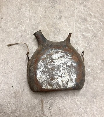 Gourde Militaire WW1 Guerre 14/18 Poilus Tranchées _ Équipement Uniforme Soldat - Photo 1/4