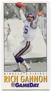1992 GameDay #464 Rich Gannon Minnesota Vikings - Picture 1 of 2