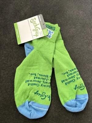 Sock Guy Librarians Rock Socks Unisex One Size Fits Most Green Jr. Library Guild - Image 1 of 4