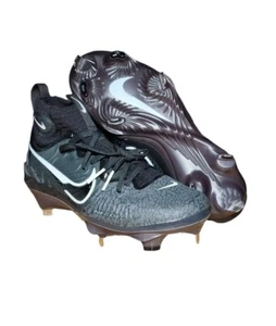 Nike Alpha Huarache NXT Metal Baseball Cleats DJ6517-010 Men's Size 7 Ships Fast - Picture 1 of 6