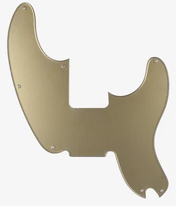 For Fender Telecaster Precision Bass Guitar Pickguard 1 Ply Acrylic Gold - Picture 1 of 4