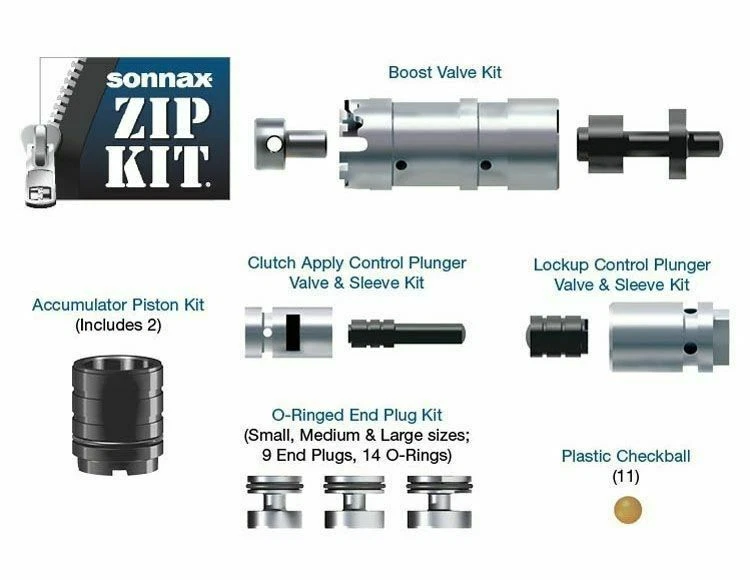 Комплект для восстановления корпуса клапана U140E U241?E комплект для молнии Sonnax Toyota U140 U140F U240E - Изображение 1 из 1