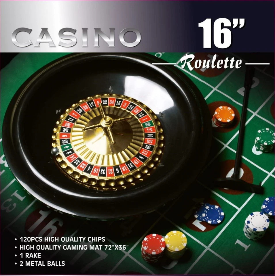 Da Vinci 16 inch Roulette Wheel Game Set - 703