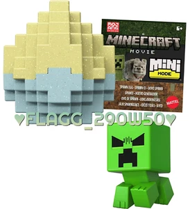 Minecraft Movie CREEPER Figure Spawn Egg Mini Mode 2025 ***LEGGI DENTRO*** - Foto 1 di 1