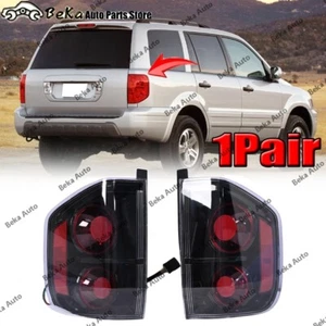 1Pair Tail Light Assembly Black/Smoke For 2003 2004-2008 Honda Pilot Brake light - Picture 1 of 9