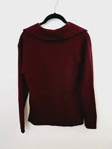 Talbots Women's Purple Wool Blend Waffle Knit Sweater Size XS - Picture 1 of 4