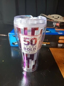 2019 Royal Caribbean 50 Years Bold Tumbler New- Red & Purple! - Picture 1 of 3
