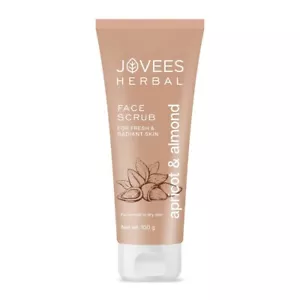 Jovees Apricot & Almond Facial Scrub 100gm For Dry Skin Free Shipping - Picture 1 of 3