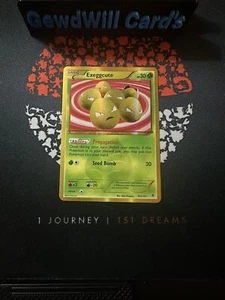 Exeggcute Secret Rare Gold Black & White Plasma Blast 2013 Pokemon 102/101 LP - Picture 1 of 2